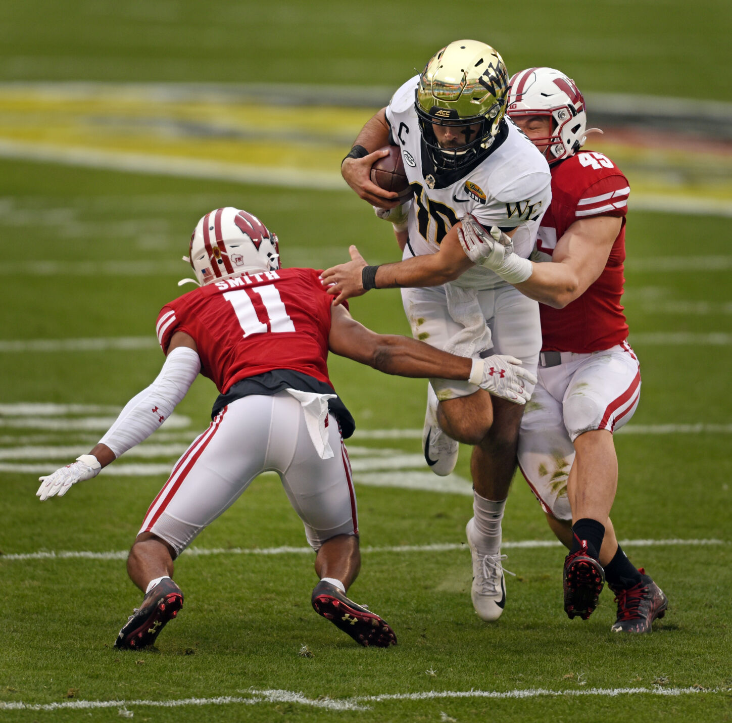 Wisconsin Wake Forest Duke's Mayo Bowl